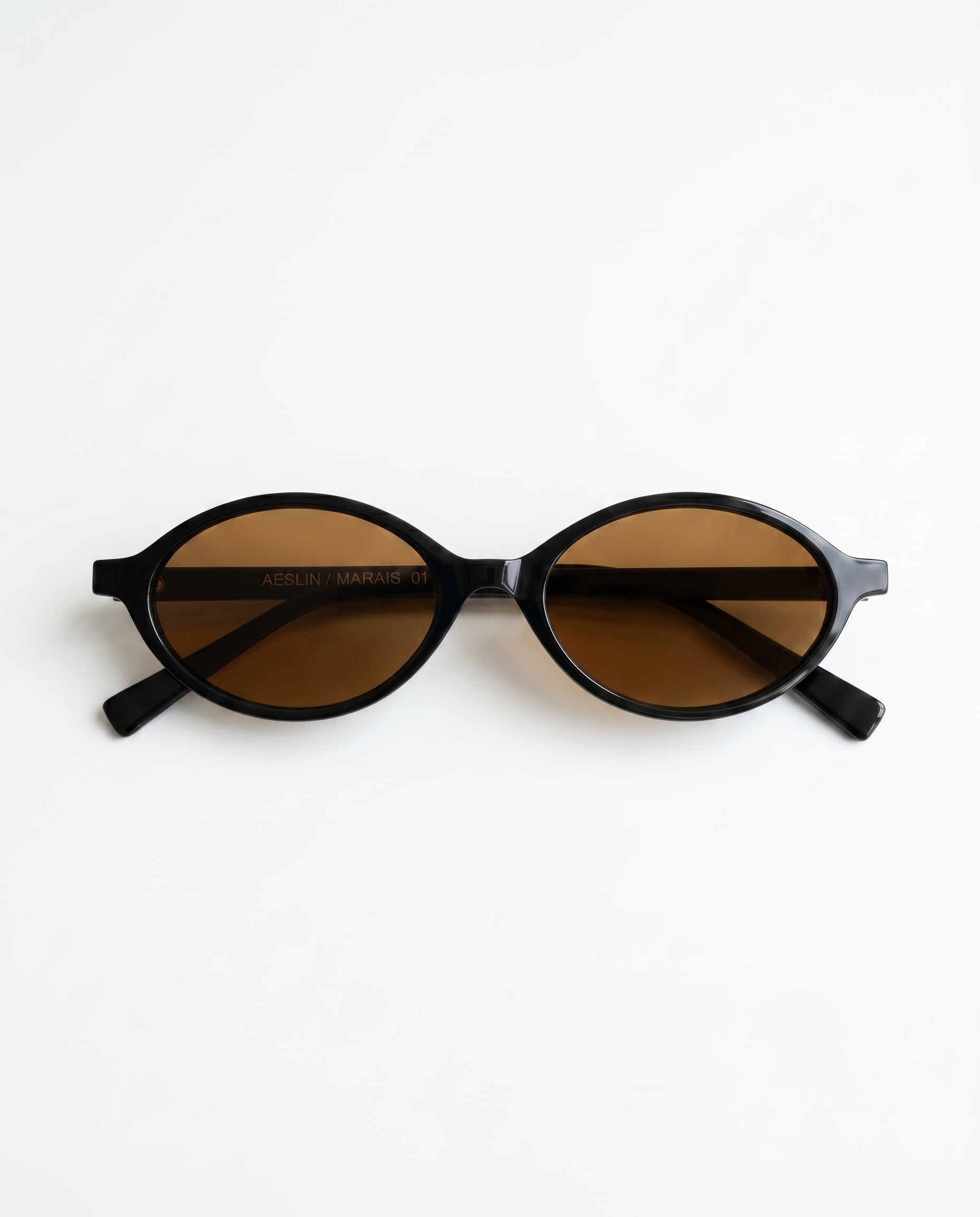 MARAIS 01 - SHINY BLACK & BROWN