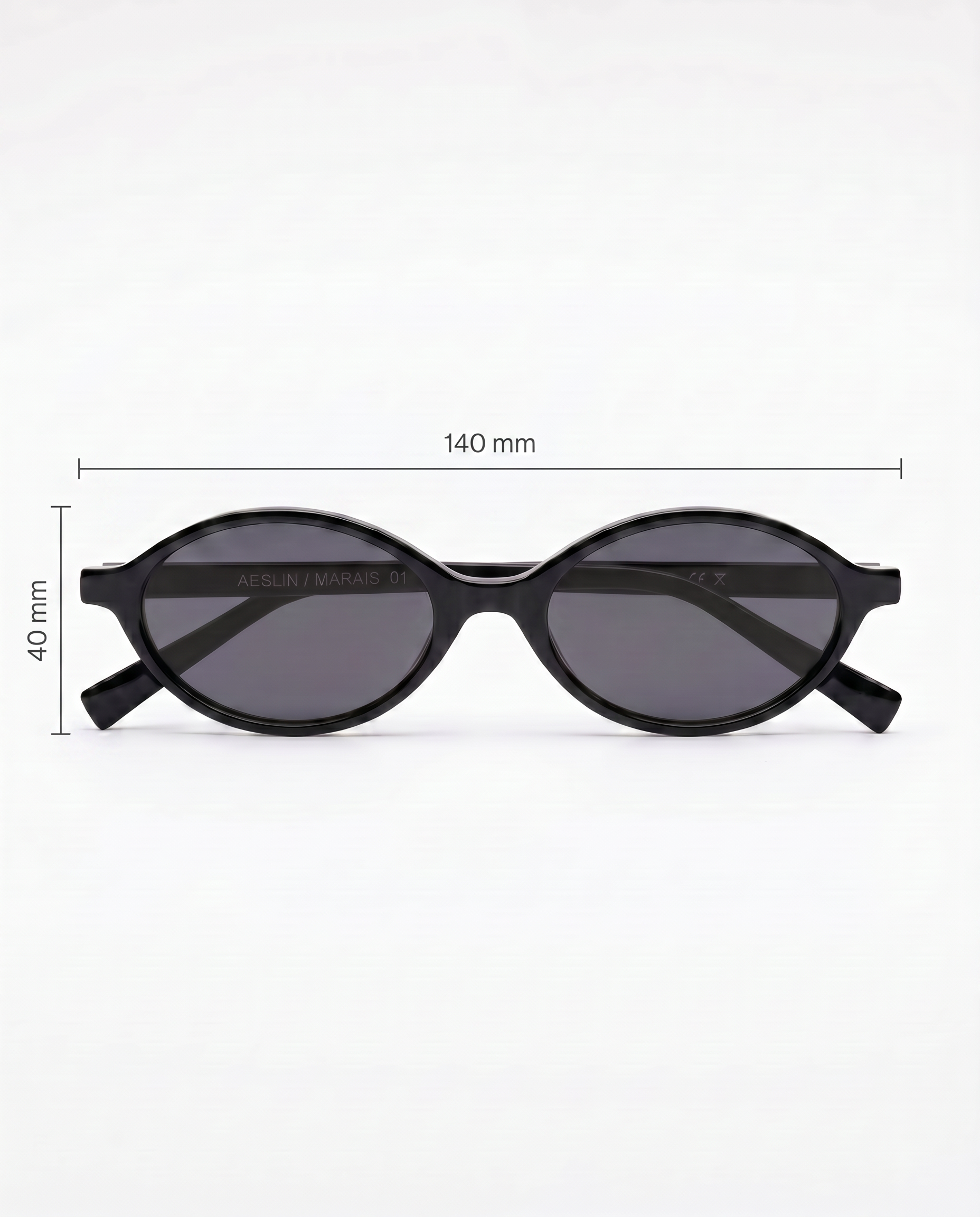 MARAIS 01 - SHINY BLACK