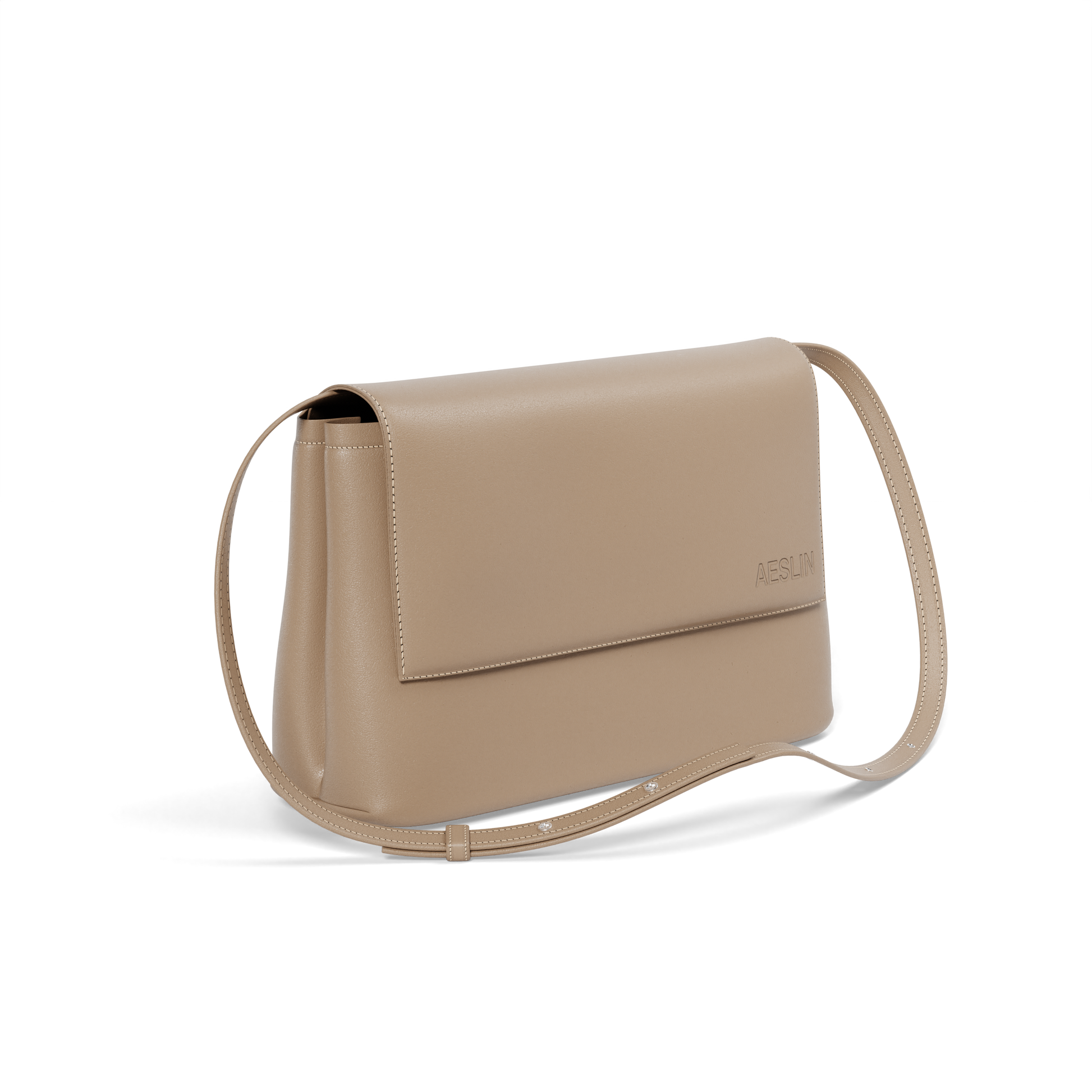 Buttercream Light Aeslin Percival cross body bag